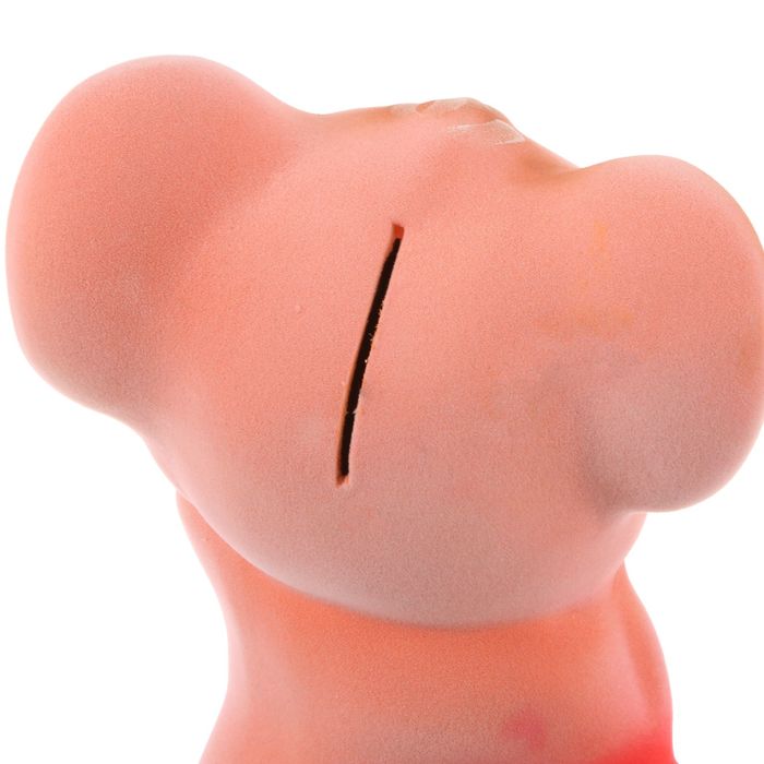 Копилка "Мышь с сыром" флок, микс