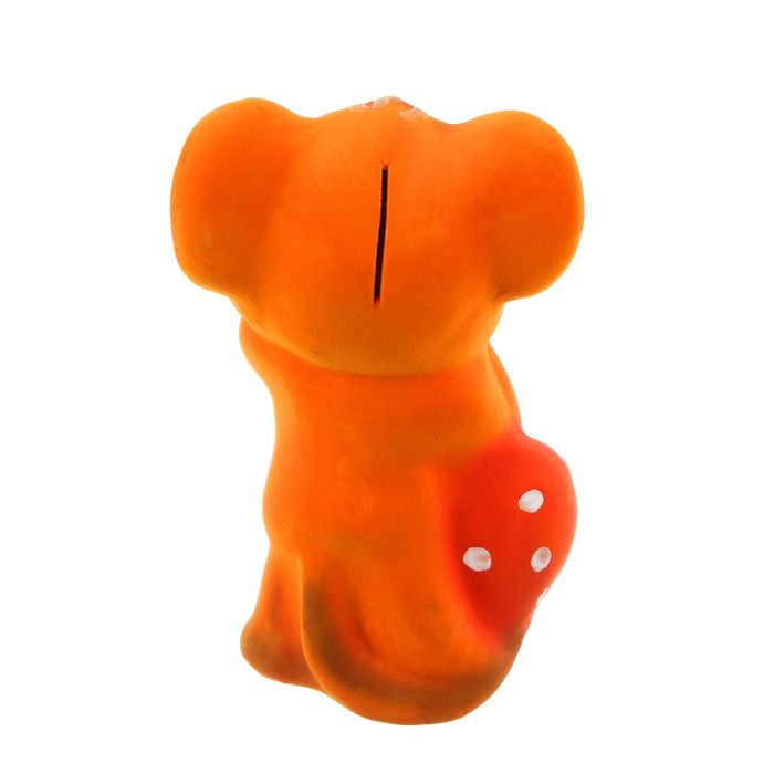 Копилка "Мышь с сыром" флок, микс