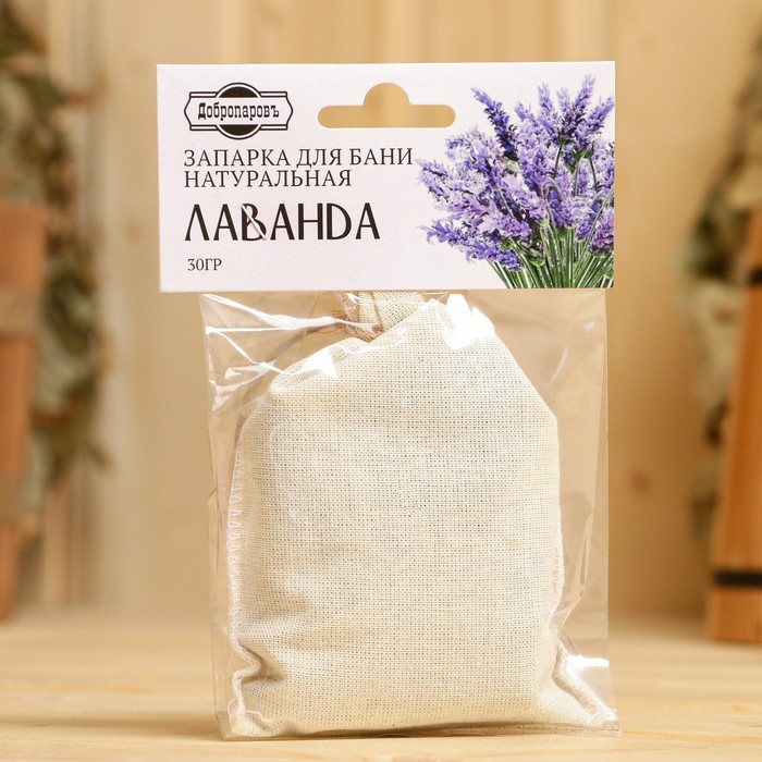 

Запарка для бани натуральная "Лаванда", 30 гр
