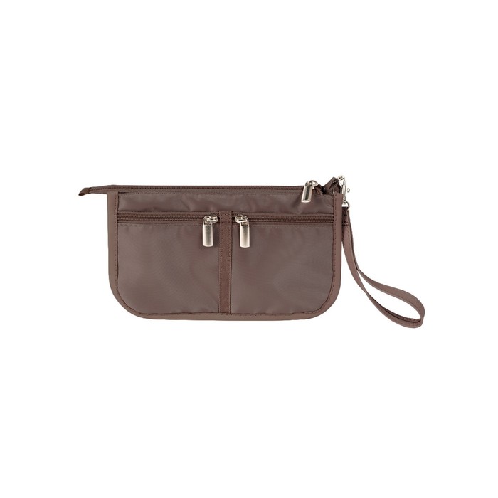 цена Органайзер для сумки SOFIA mini, 22х13х4.5 см, 7 карманов, коричневый