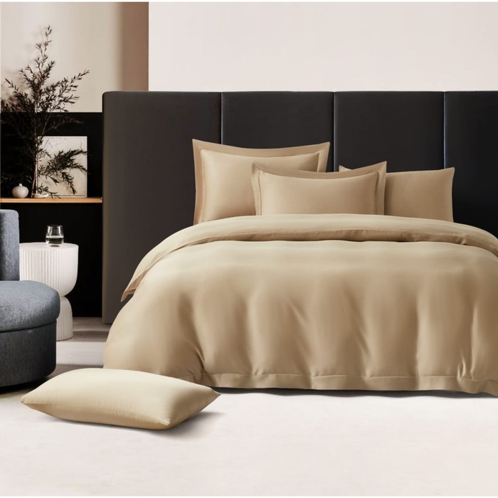 

Постельное бельё 2 сп Arya Home, размер 240x260 см, 200x220 см, 50x70 см - 4 шт