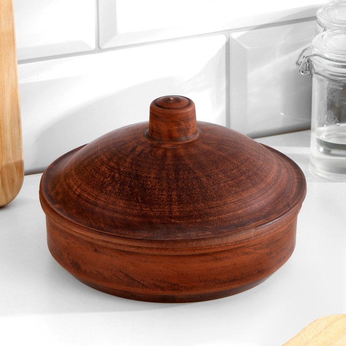

Жаровня с крышкой "Гладь", 0,65 л. 9,5 х 15 х 15 см