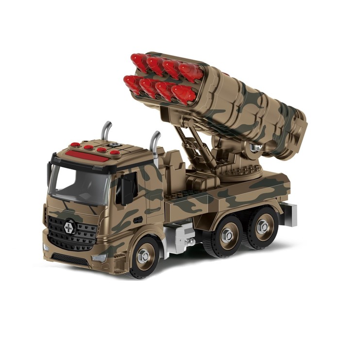 

Военная машина-конструктор Funky Toys, фрикционная свет звук, 28 см