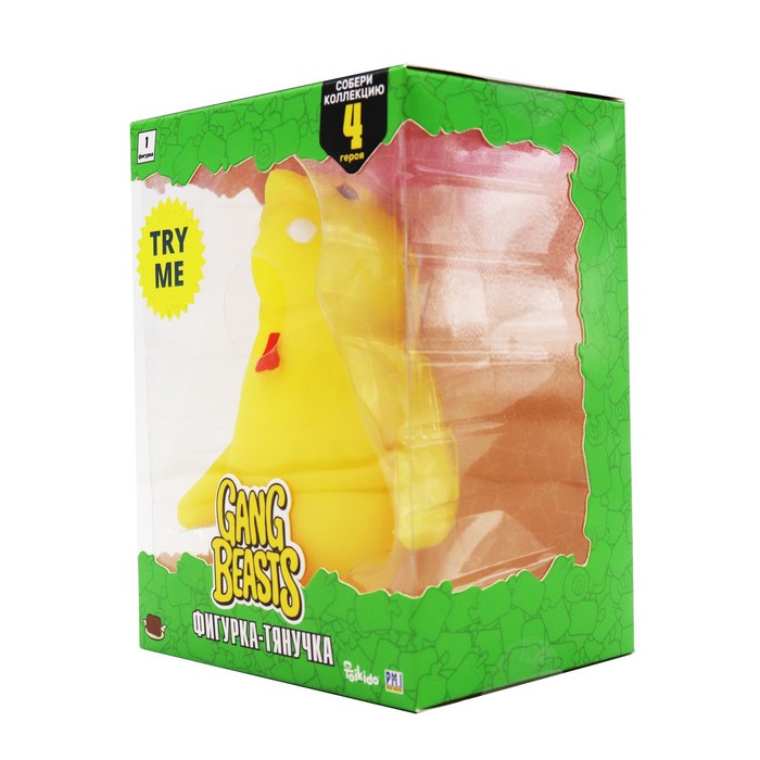 Фигурка-тянучка Gang Beasts «Жёлтый»