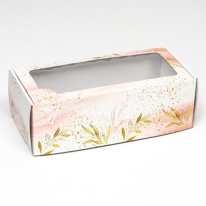 фото Коробка самосборная, с окном, "безмятежность" 16 х 35 х 12 см набор 5 шт