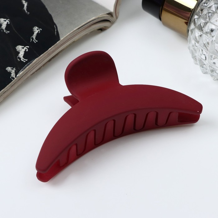 

Краб для волос "Леона" дуга классика матовый, 8 см, микс