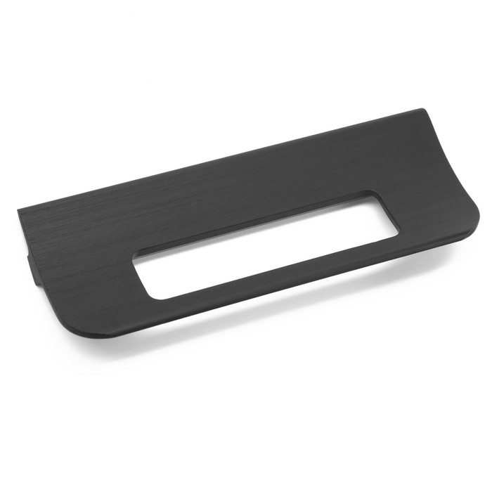 

Ручка скоба мебельная RS1402, м/о=128, цвет черный
