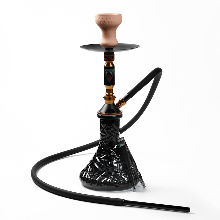 

Кальян "Минор", 1 трубка, 44 см, черный