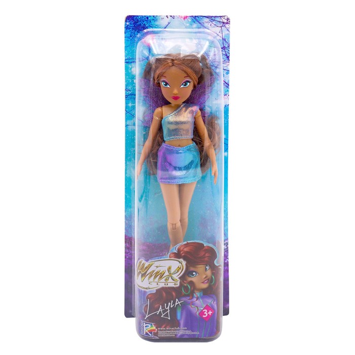 цена Шарнирная кукла Winx Club «Лейла», с крыльями, 24 см
