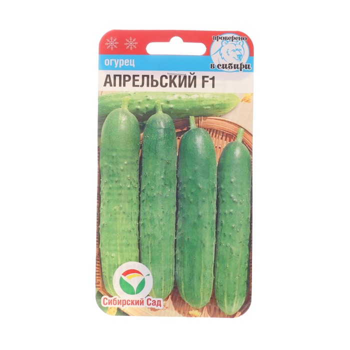 

Семена огурца "Апрельский", F1, 7шт.