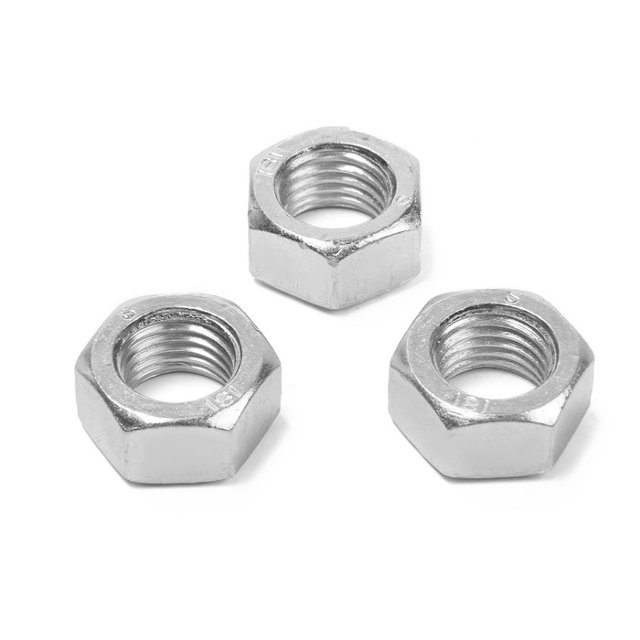 

Гайка шестигранная ТУНДРА krep, DIN934, М16, оцинкованная, 5 кг