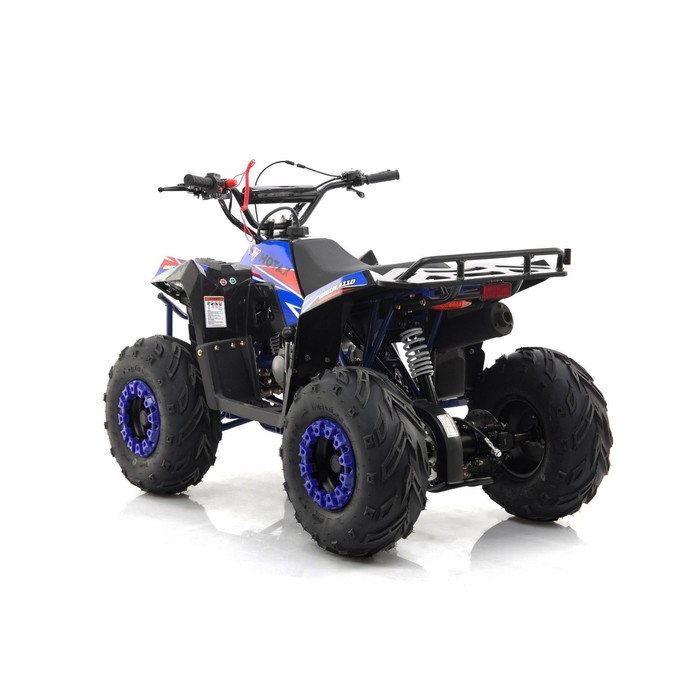 

Квадроцикл детский бензиновый Motax Atv Grizlik A110, чёрно-синий