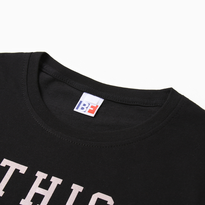 фото Комплект домашний женский (футболка,брюки), цвет черный, размер 54 be friends