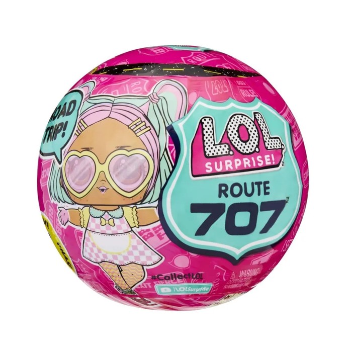 

Кукла в шаре Route 707, серия 1, с аксессуарами, L.O.L. Surprise!