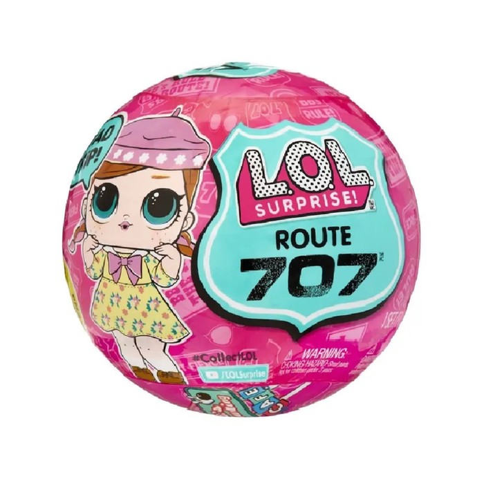 

Кукла в шаре Route 707, серия 2, с аксессуарами, L.O.L. Surprise!