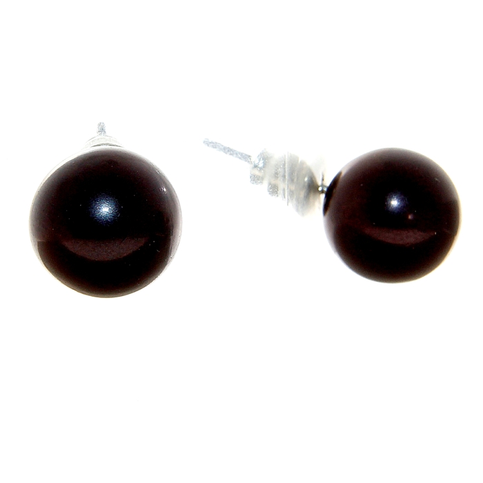 Серьги с жемчугом "Шарики" классика, цвет МИКС