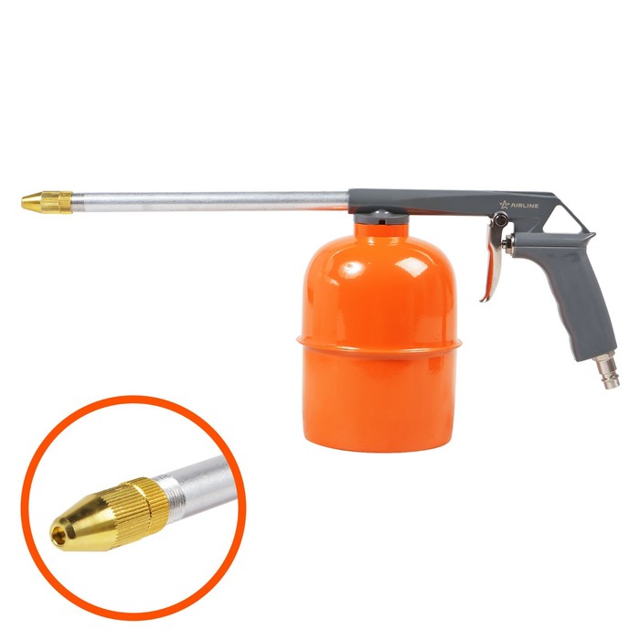 

Пистолет моечный/мовильный Airline, ПМ4 металлический бачок 900 мл