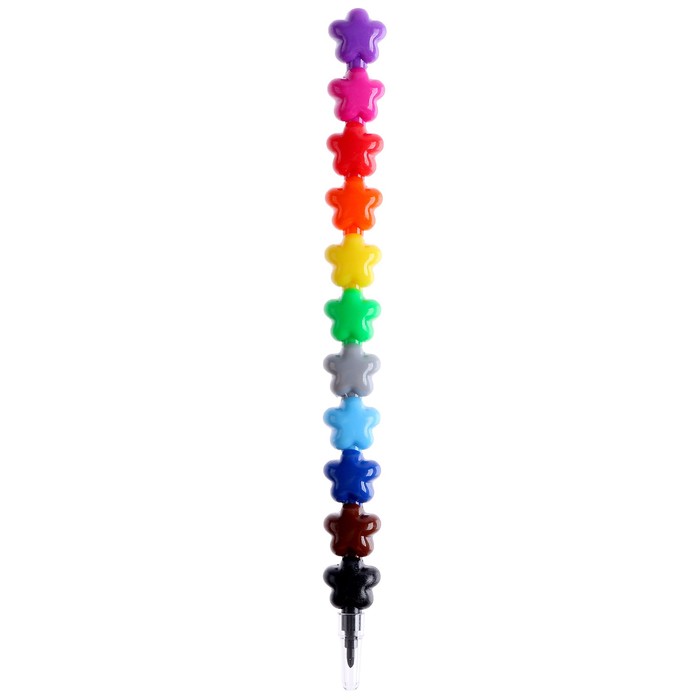 Восковой карандаш «Звезда», набор 11 цветов карандаш восковой яркие впечатления 12 цветов