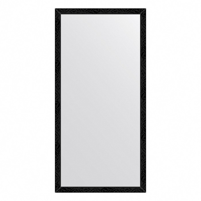 Зеркало Evoform в багетной раме, 32 мм, 49х99 см, цвет чёрные дюны зеркало в багетной раме evoform definite чёрные дюны 49х99 см bx 7482