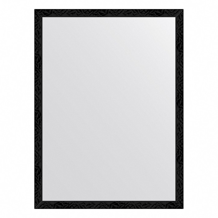 Зеркало Evoform в багетной раме, 32 мм, 59х79 см, цвет чёрные дюны зеркало в багетной раме evoform definite чёрные дюны 49х139 см bx 7483