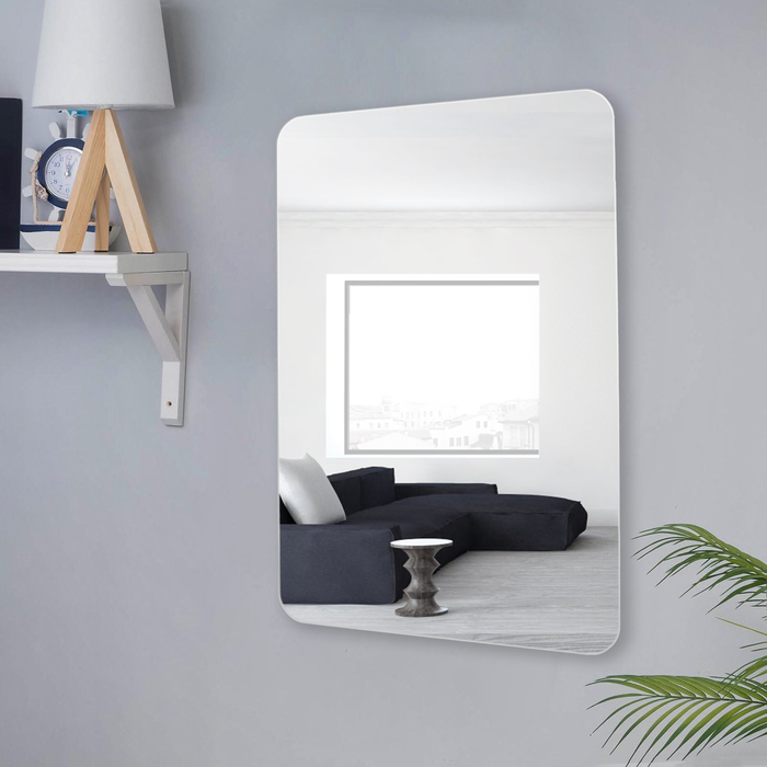 Зеркало со шлифованной кромкой EVOFORM, 80х120 см