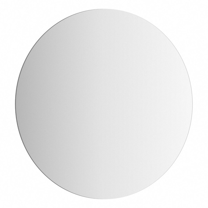 Зеркало с DEFESTO LED-подсветкой 12 Вт, 50х50 см, без выключателя, тёплый белый свет