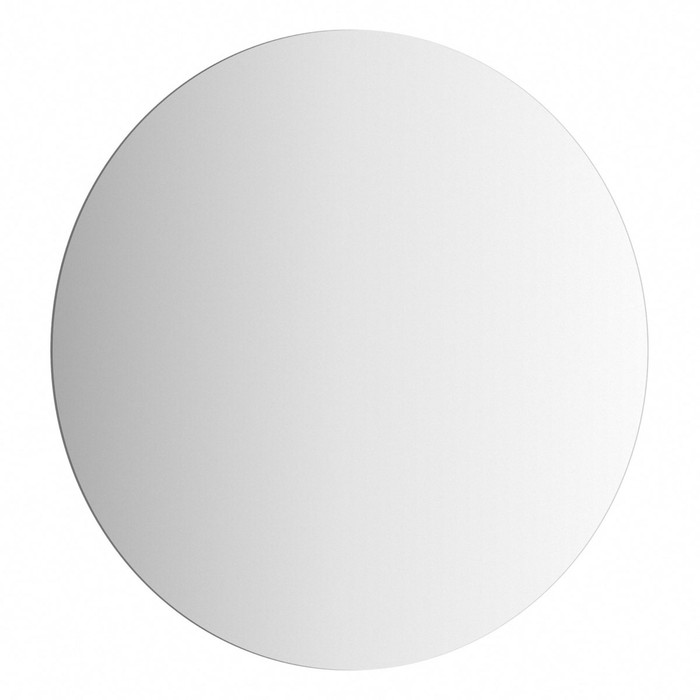 Зеркало с DEFESTO LED-подсветкой 15 Вт, 60х60 см, без выключателя, тёплый белый свет