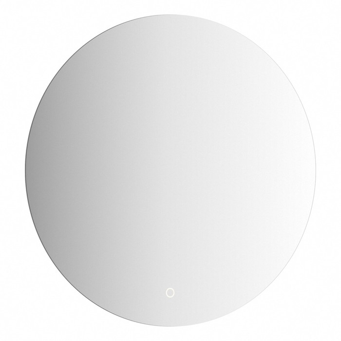 Зеркало с DEFESTO LED-подсветкой 15 Вт, 60х60 см, сенсорный выключатель, нейтральный белый свет