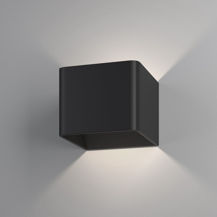 Подсветка интерьерная Elektrostandard, Corudo LED 6 Вт, 100x100x80 мм, IP20, цвет чёрный