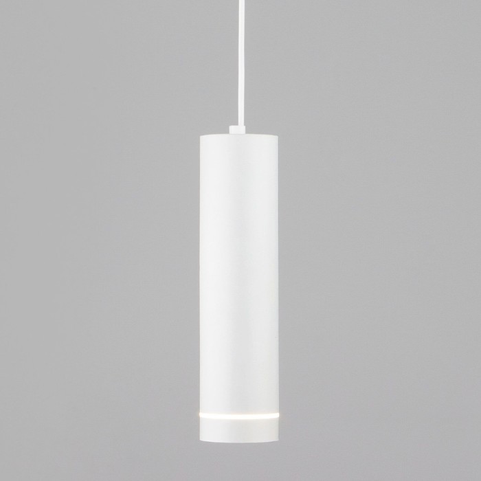 Светильник подвесной Elektrostandard, DLR023 LED 10 Вт, 100x100x610 мм, IP54, цвет белый подвесной светильник elektrostandard dlr023 ip54 черный 35084 h