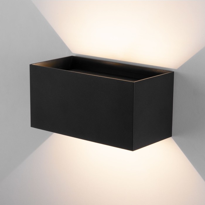 Подсветка архитектурная Elektrostandard, Winner LED 12 Вт, 100x200x100 мм, IP54, цвет чёрный