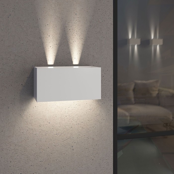 

Подсветка архитектурная Elektrostandard, Winner LED 12 Вт, 100x200x100 мм, IP54, цвет белый