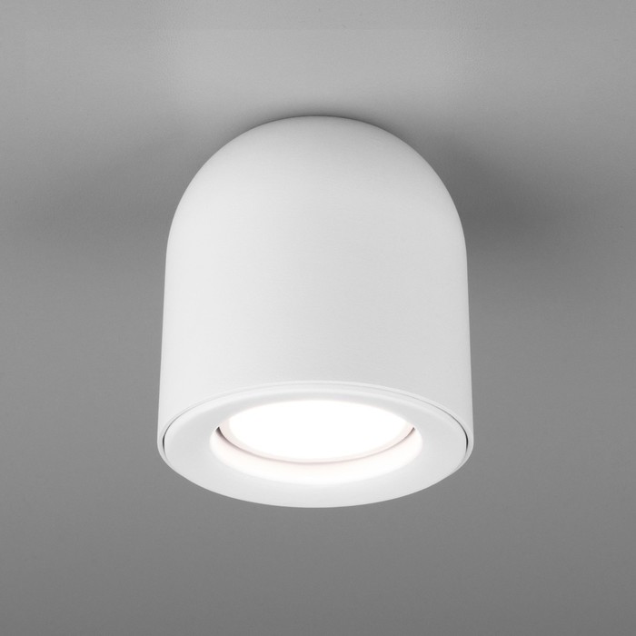 Светильник потолочный акцентный Elektrostandard, Ogma GU10 81x81x84 мм, цвет белый светильник потолочный elektrostandard dln100 gu10 белый
