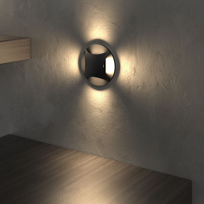 

Подсветка для лестниц Elektrostandard, Step 3 LED 3 Вт, 53x63x63 мм, IP65, цвет чёрный