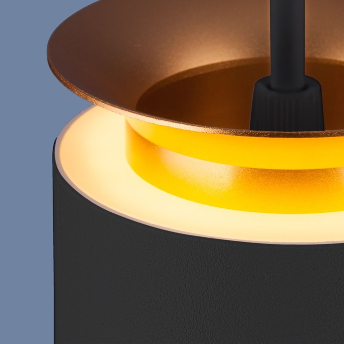 

Светильник подвесной акцентный Elektrostandard, DLS021 9+4W 4200К LED 94 Вт, 80x80x170 мм, IP20, цвет золото, чёрный матовый