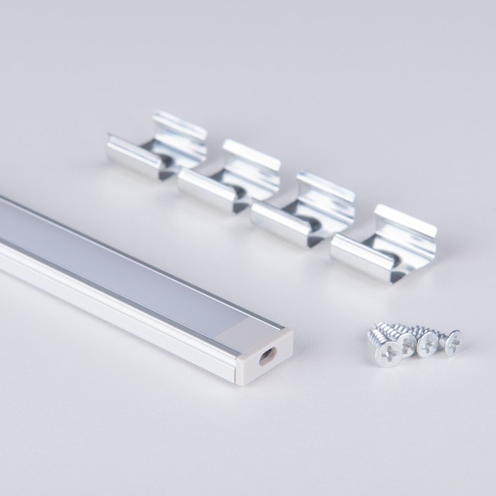 Профиль накладной алюминиевый Elektrostandard, для светодиодных лент LL-2-ALP006 2000x15x6 мм