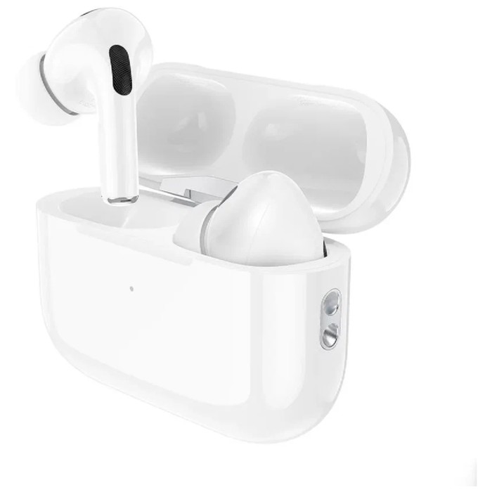 фото Наушники hoco ew50 tws, беспроводные, вакуумные, bt5.3, 40/300 мач,микрофон, белые