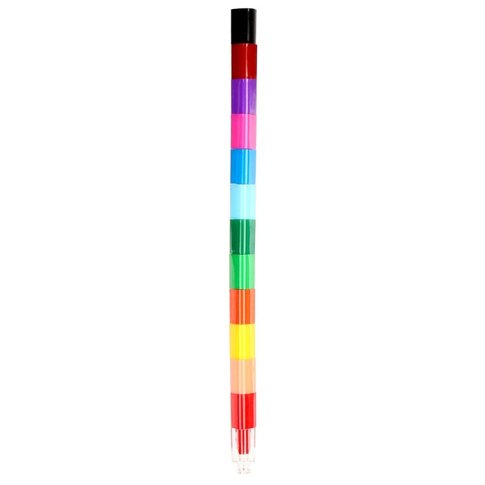 Карандаш восковой «Яркие впечатления» 12 цветов карандаш восковой яркие впечатления 12 цветов