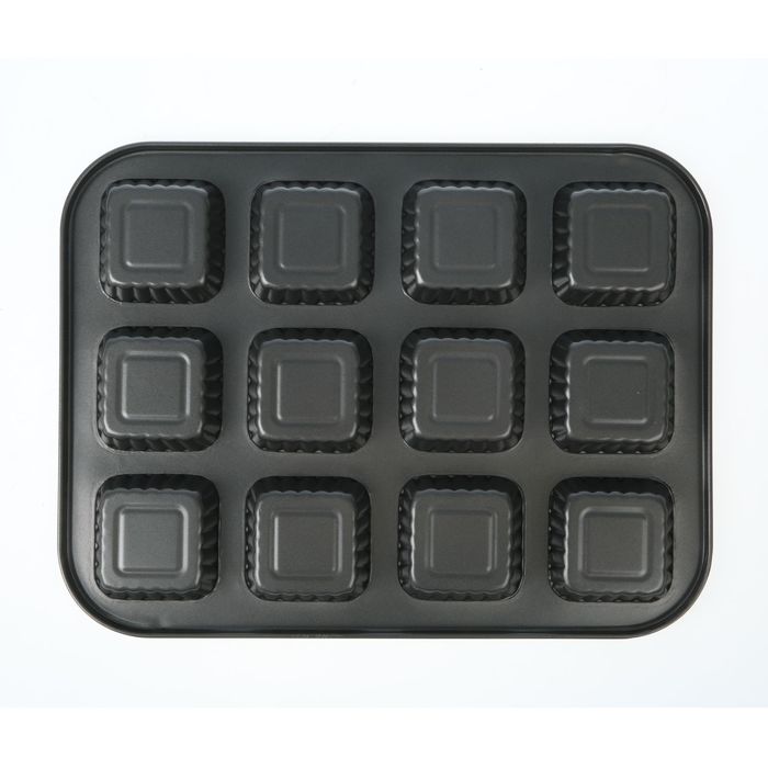 Форма для выпечки "Карри", 12 ячеек, антипригарное покрытие