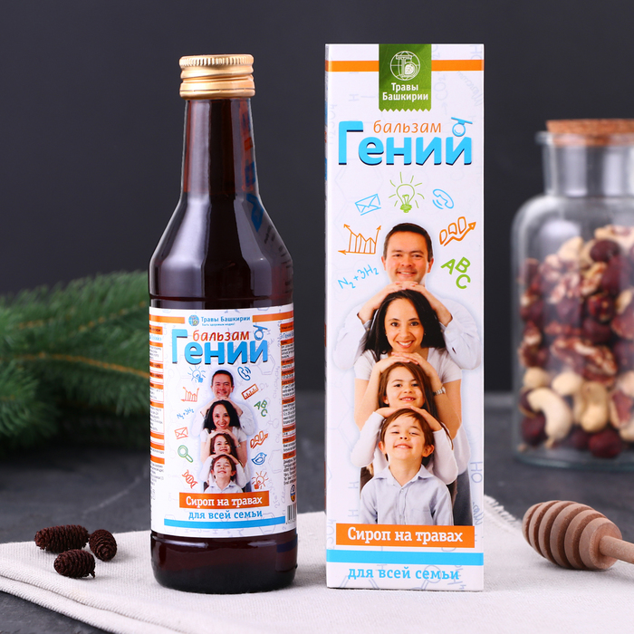 

Сироп на растительном сырье "Бальзам Гений", 240 мл