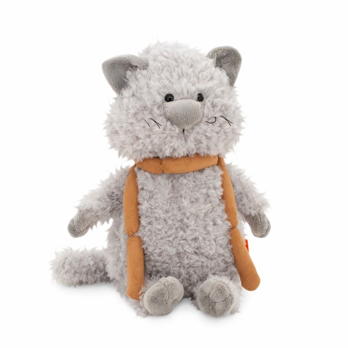 

Мягкая игрушка «Кот Обормот», с сосисками, 25 см