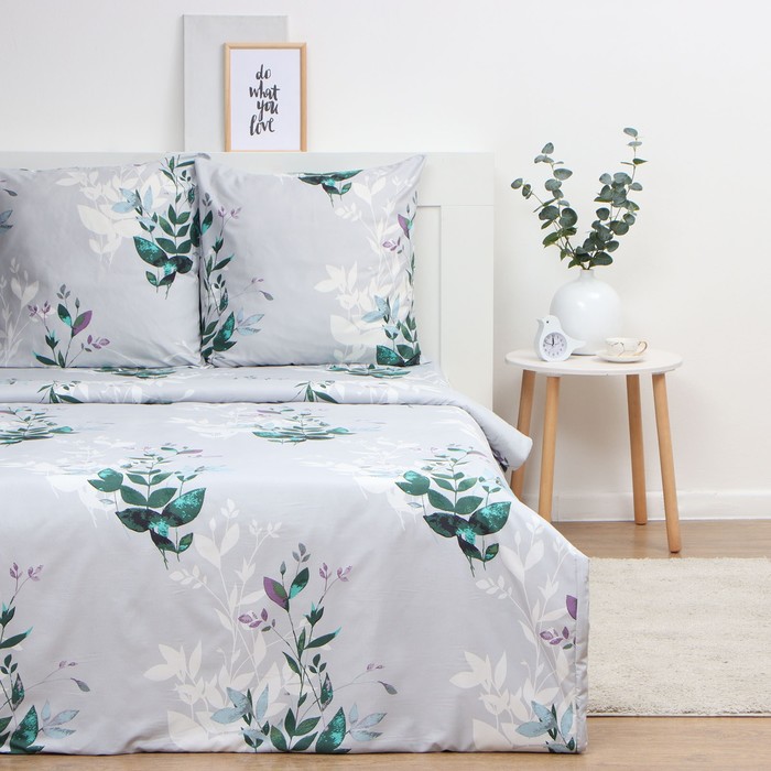 

Постельное бельё Экономь и Я 1,5 сп Spring 147х215см, 150х215см, 70х70см-2 шт, полисатин, 80г/м²