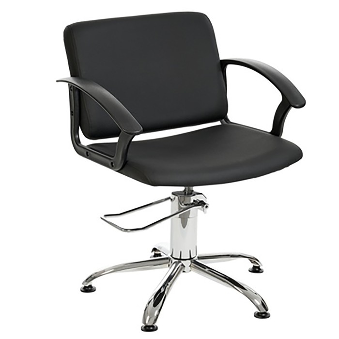 Кресло парикмахерское ЧАРЛИ, цвет чёрный кресло liyasi чарли рыжее 80х81х93 см