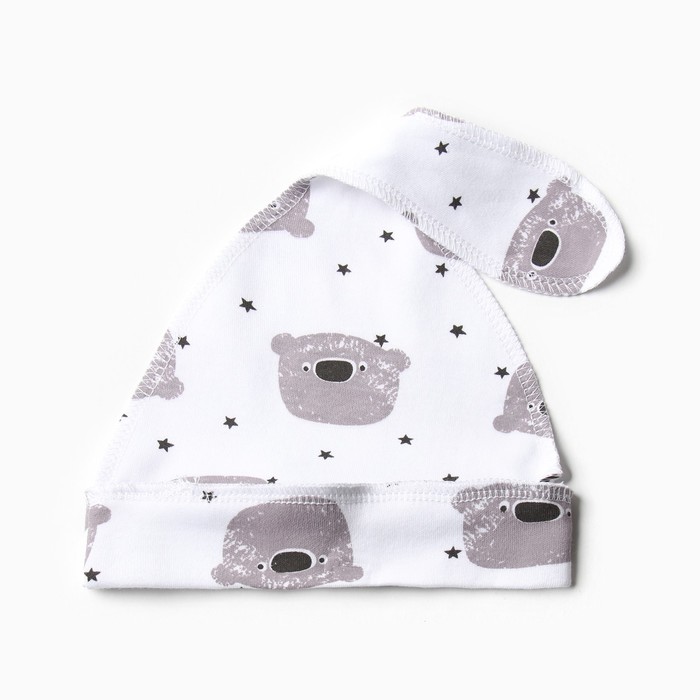 

Шапочка Bloom Baby Мордочки с узелком, 40 см (рост 62 см), белый
