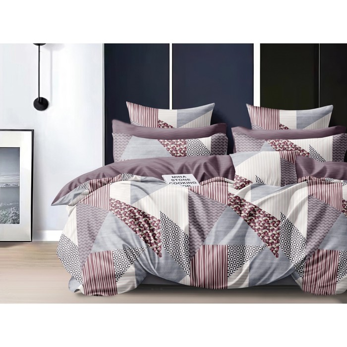 

Постельное бельё дуэт Pure Cotton, размер 220x240 см, 145x215 см - 2 шт, 50x70 см - 2 шт, 70x70 см - 2 шт