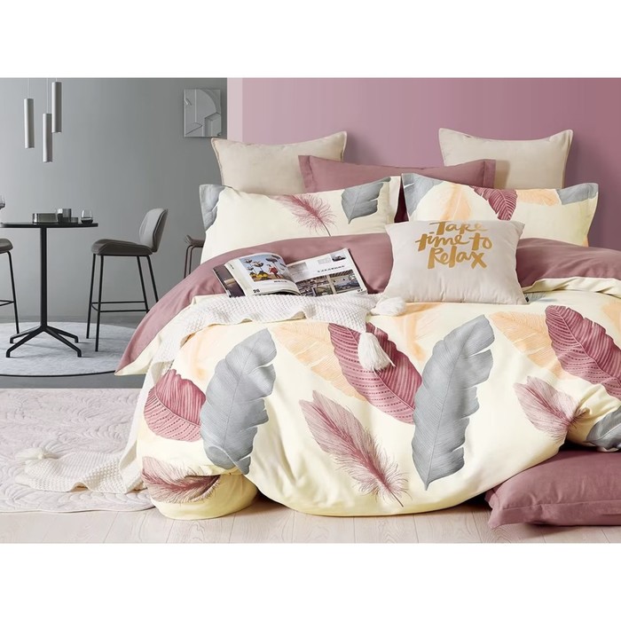 

Постельное бельё Satin de Luxe 1.5 сп, размер 160x230 см, 150x210 см, 70x70 см - 2 шт