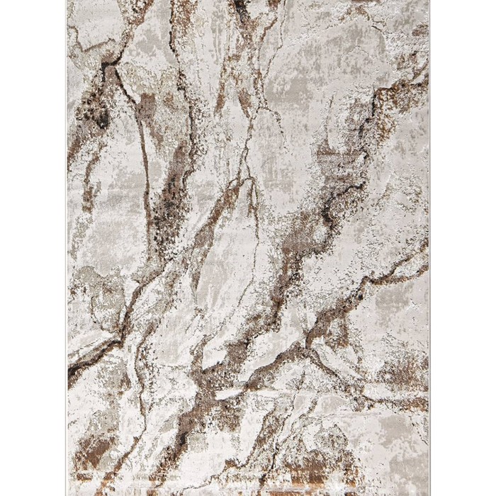 

Ковёр прямоугольный Eliza 38552A, размер 400x600 см, цвет brown fls/cream fl
