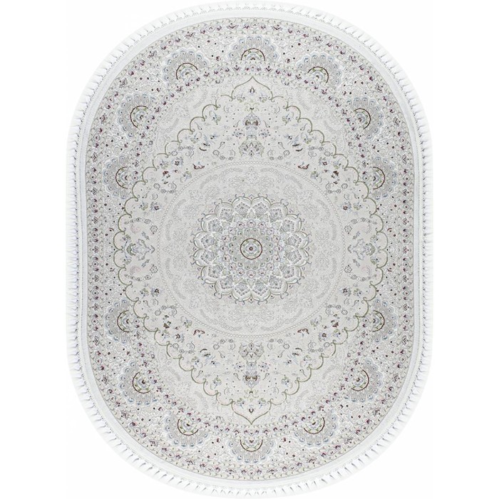 

Ковёр овальный Kirmanshah 38860A, размер 125x180 см, цвет cream ckm/white