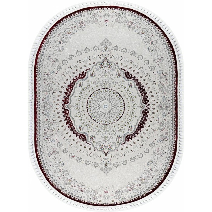 

Ковёр овальный Kirmanshah 38861A, размер 200x290 см, цвет red/red