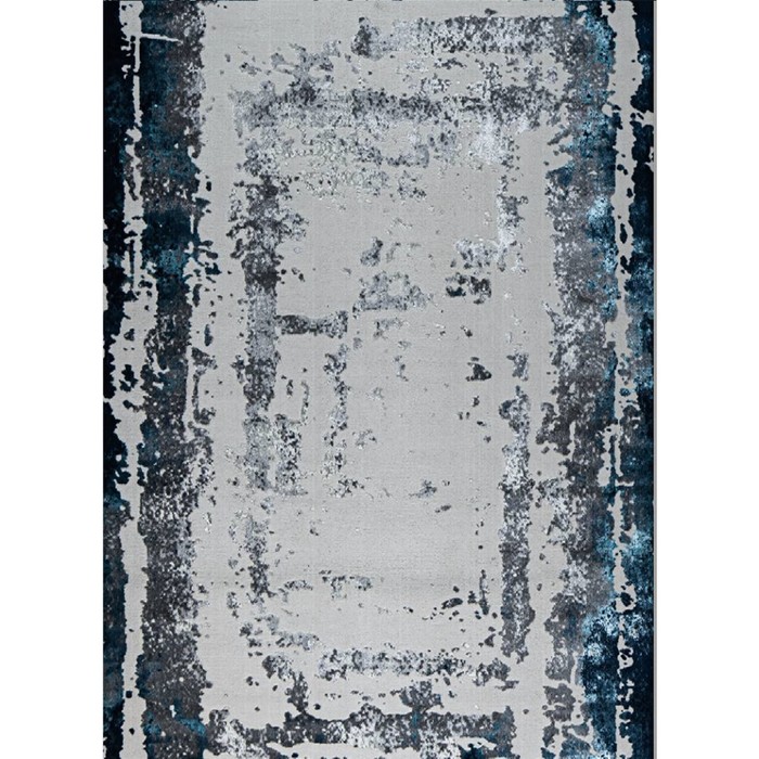 

Ковровая дорожка Kleopatra 36897J, размер 250x2000 см, цвет blue fls/l.grey